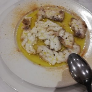 carpaccio de mero