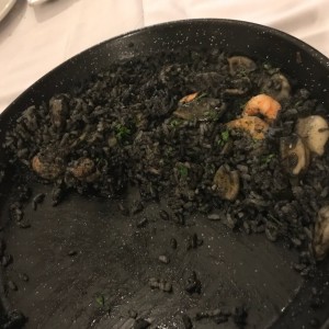 Arroz Negro... o lo que quedo de el ?