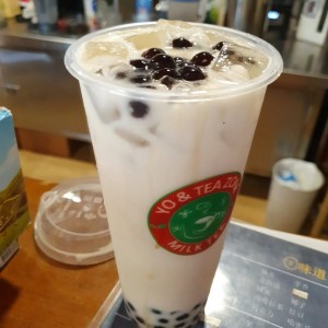 Peach Oolong Bubble Tea