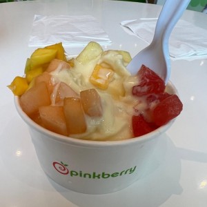 Frozen Yogurt con Toppings