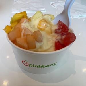 Frozen Yogurt con Toppings
