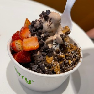 Yogurt Chico con Toppings y Frutas 6 Oz