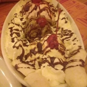 Postres - Banana Split