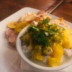 Ceviche de pescado 