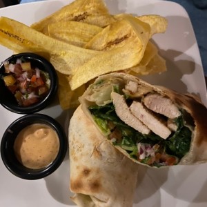 Wrap de pollo