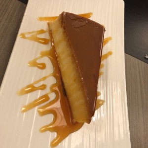 Flan de la casa