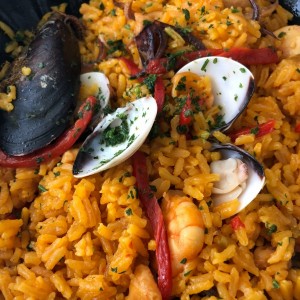 paella de mariscos