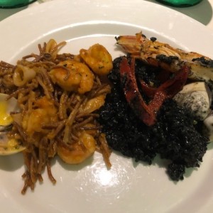 fideua y arroz negro