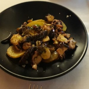 pulpo a la parrilla