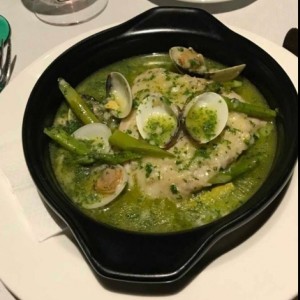 pescado en salsa verde?