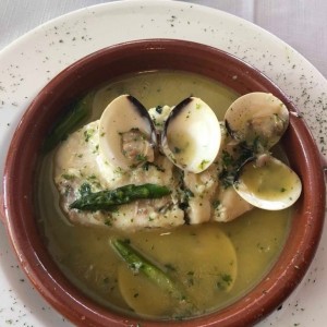 corvina a la vasca