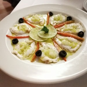 Ceviche de langostinos