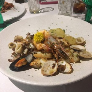 Pescado - Plancha de Mariscos