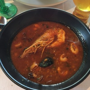 Asopado de mariscos