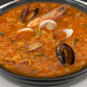 Entrantes Calientes - Sopa de Mariscos