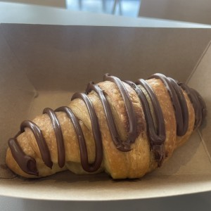 Croissant nutella