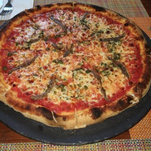 pizza de anchoas