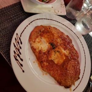 Milanesa de Pollo a la Parmesana