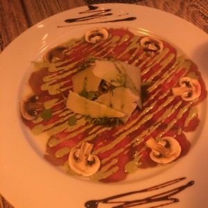 Carpaccio di manzo