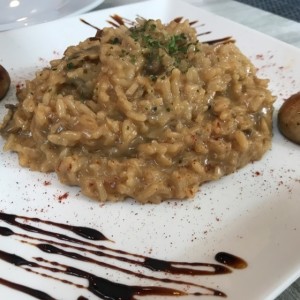 Risotto con hongos