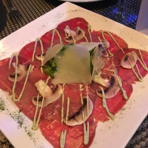 Antipasti - Carpaccio de Res