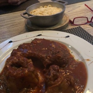 osobuco con pasta