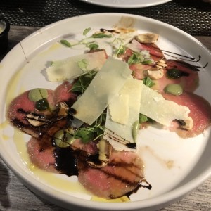 Carpaccio de manso