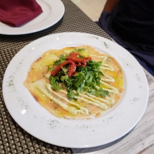 Antipasti - Carpaccio Strega