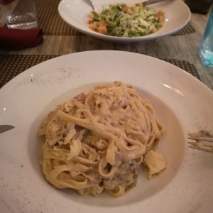 Fettuccine a la Strega