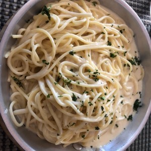 Pasta cuatro quesos