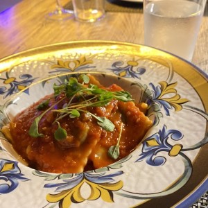 Raviolis de Berenjena