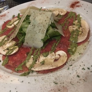 carpaccio di manzo 