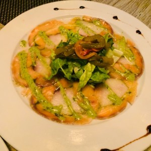 carpaccio de salmon 