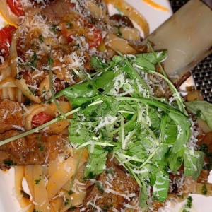 Pasta de short ribs