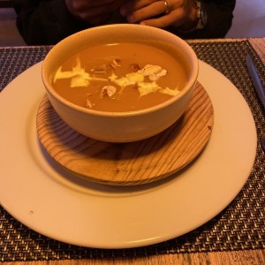 Crema de zapallo