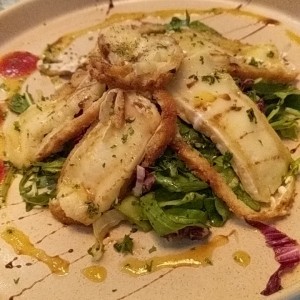 ensalada con brie