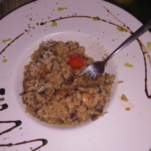 rissotto de hongos 