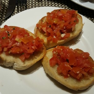 bruchetta de pomodoro