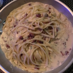 una creacion - linguini carbonara