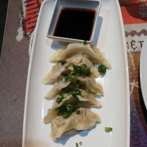 Tentadoras Entradas - Gyozas de Pollo