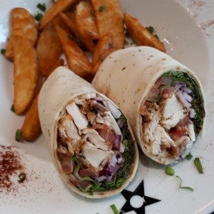 Wrap de Pollo Thai