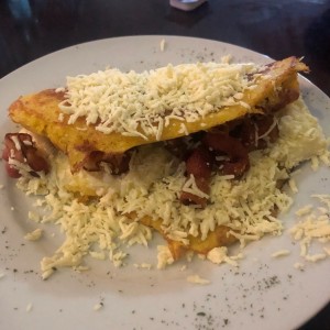 Cachapas - Tocineta y Queso