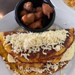 Cachapas - Puerco Frito