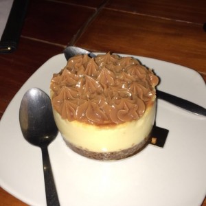 cheesecake de dulce de leche 8.7/10