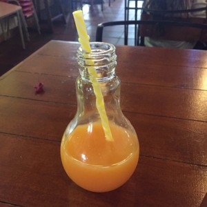 jugo de naranja y zanahoria 