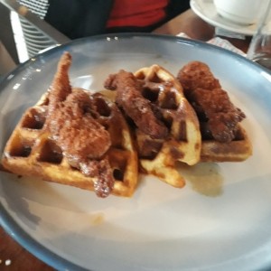 chiken and waffles