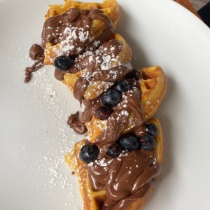 Brunch - Nutella Waffles