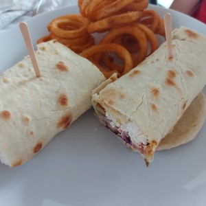 wrap de pollo