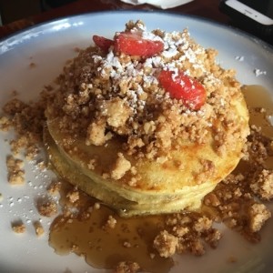 Apple crumble Pancakes