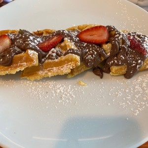 Brunch - Nutella Waffles